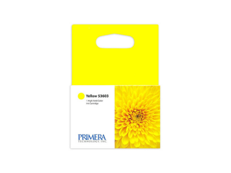 Cartouche d'encre jaune base aqueuse Primera LX900