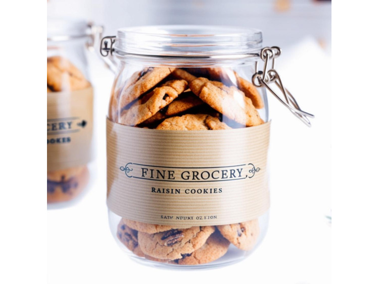 Étiquettes KRAFT naturel adhésif renforcé