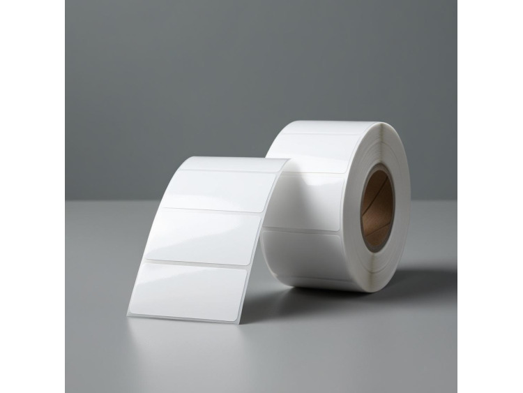 Étiquettes Papier Jet Gloss neutre adhésif permanent