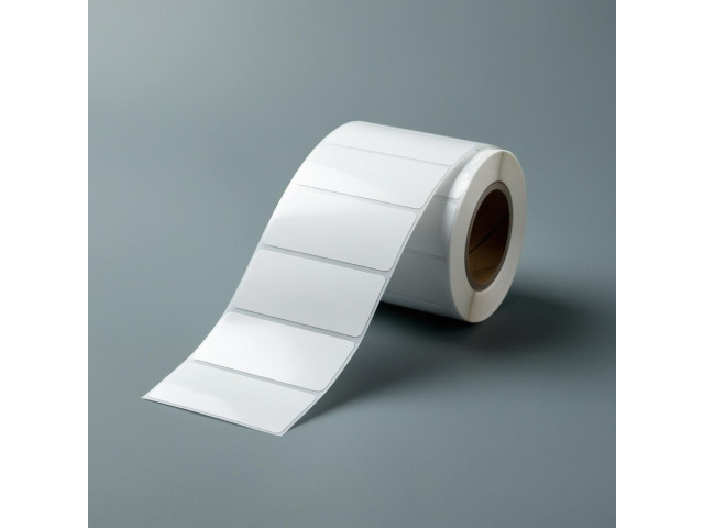 Étiquettes Papier thermosensible neutre adhésif permanent