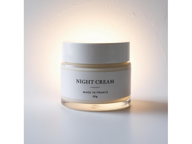 Papier blanc mi-brillant colle forte