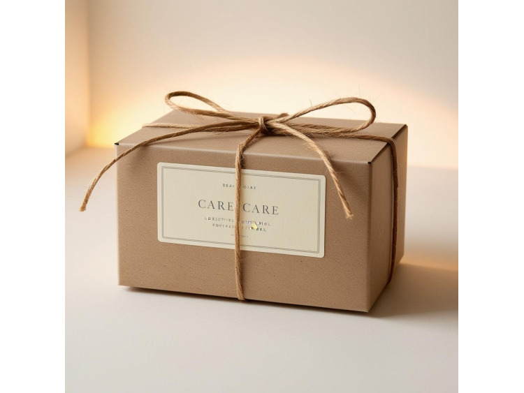 Papier Cream Felt, colle forte