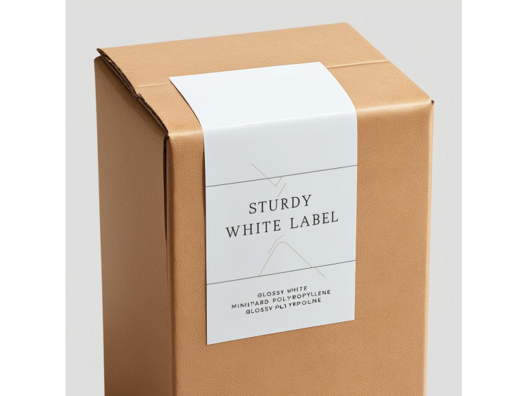 PP blanc colle opaque